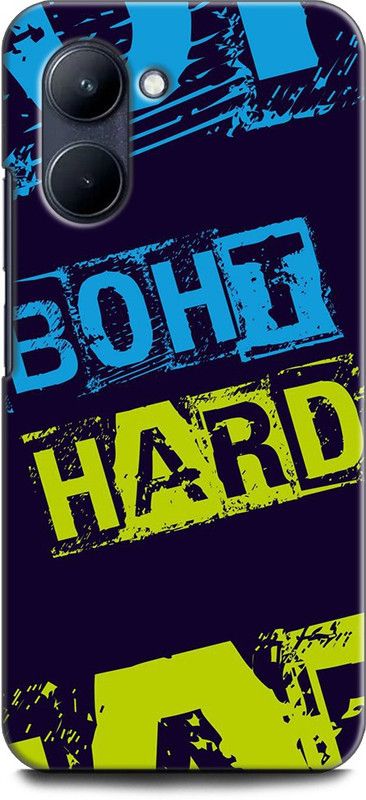 WallCraft Back Cover for Realme C33, RMX3624 BOHT HARD, EMEWAY BENTAI, ATTITUDE, QOUTES, TRAND  (Multicolor, Dual Protection, Pack of: 1)