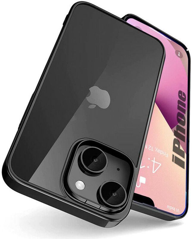 Cafune Back Cover for Apple iPhone 14  (Black, Hard Case, Pack of: 1)