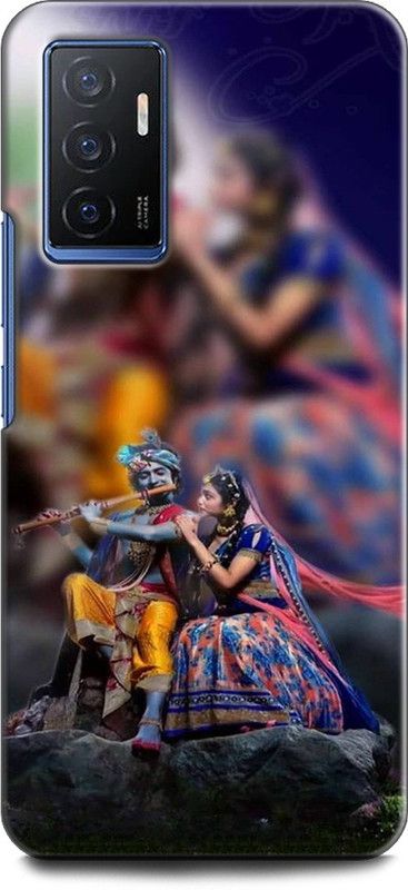 KEYCENT Back Cover for Vivo V23e 5G, V2126 RADHA KRISHNA, LORD, KRISHANJI, GOD, KRISHN KANHIYA  (Multicolor, Shock Proof, Pack of: 1)