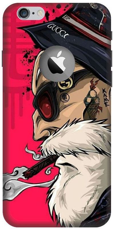 BYXIS Back Cover for iphone 6 cut Master roshi, Master of goku, Goku, Dragon ball Z, Cool  (Multicolor, Shock Proof, Pack of: 1)