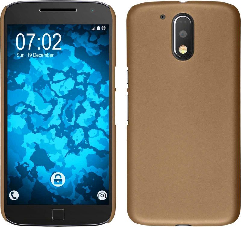 Case Designer Back Cover for Motorola Moto G Play (4th Gen)  (Gold, Grip Case, Pack of: 1)