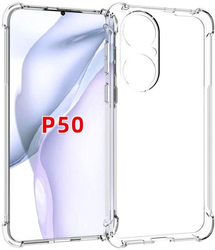 Elica Back Cover for Huawei P50  (Transparent, Silicon, Pack of: 1)