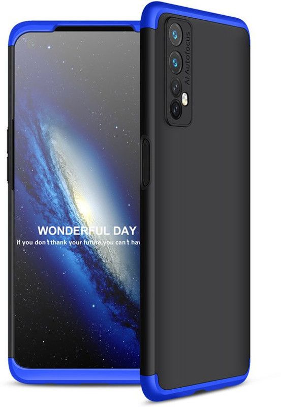 MOBIRUSH Back Cover for Realme Narzo 20 Pro  (Blue, Shock Proof, Pack of: 1)