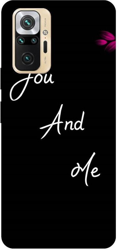 KARJUN Back Cover for Redmi Note 10 Pro Max, You And Me Multicolour Printed Back Cover  (Multicolor, Hard Case, Pack of: 1)