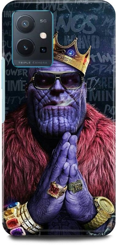 JUGGA Back Cover for OPPO K10, CPH2373, THANOS, AVENGERS, VILLIAN  (Purple, Hard Case, Pack of: 1)