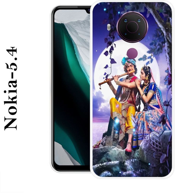 REALKING Back Cover for Nokia 5.4  (Multicolor, Grip Case, Silicon)