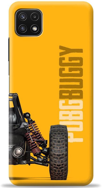 Loffar Back Cover for Samsung Galaxy A22 5G  (Yellow, Shock Proof, Pack of: 1)