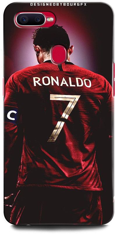 ORBIQE Back Cover for Realme U1 RMX1831 CRISTIANO RONALDO, RONALDO 7, CR, 7, FOOTBALL, SPORTS, REAL MADRID  (Multicolor, Hard Case, Pack of: 1)