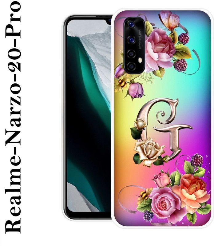 BAGRA Back Cover for Realme Narzo 20 Pro  (Multicolor, Grip Case, Silicon)