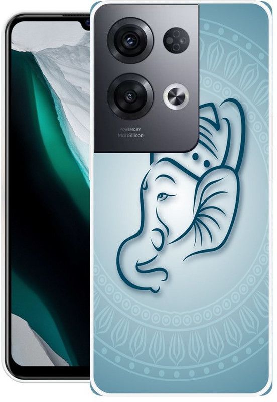 REALKING Back Cover for Oppo Reno8 Pro 5G  (Multicolor, Grip Case, Silicon)
