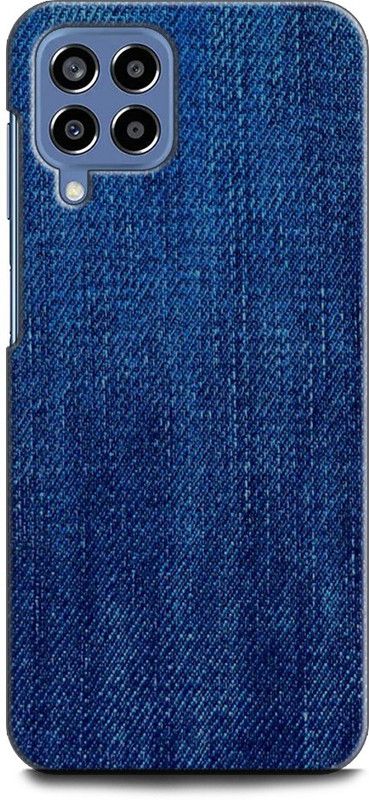 WallCraft Back Cover for SAMSUNG Galaxy M33 5G JEANS, BLUE, ABSTRACT, TEXTURE, PURPLE, FABRIC  (Multicolor, Dual Protection, Pack of: 1)