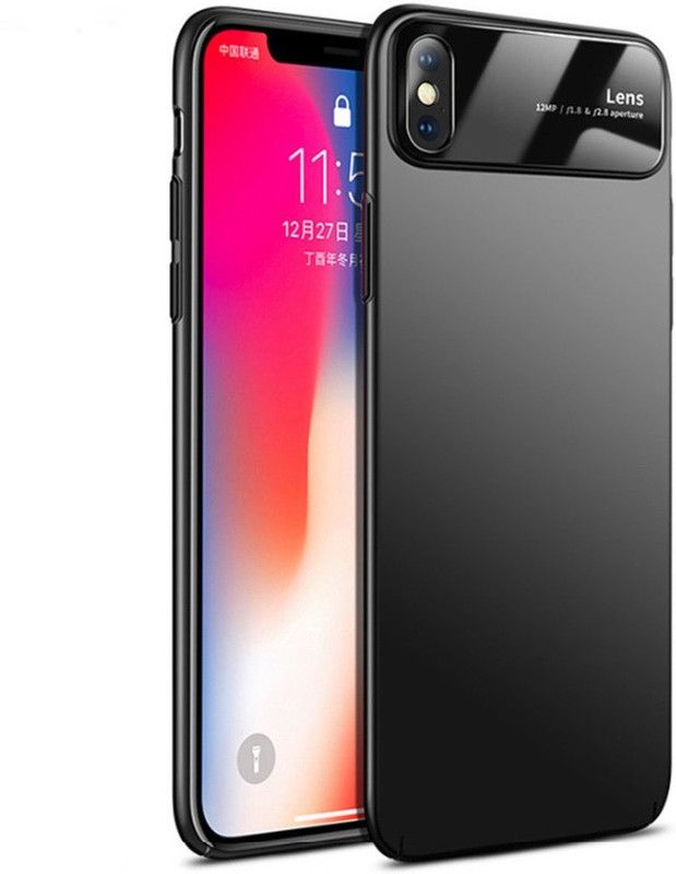 SPL Back Cover for Apple iPhone XS Max  (Black, Shock Proof, Pack of: 1)