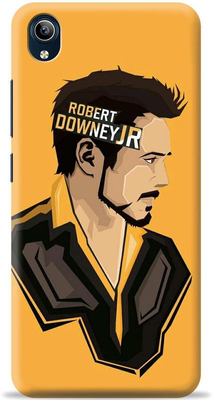 Loffar Back Cover for Vivo Y1s  (Orange, Shock Proof, Pack of: 1)