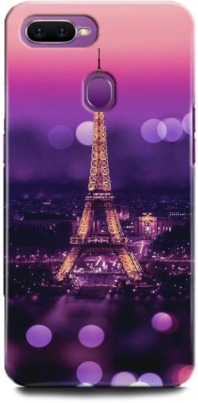 INTELLIZE Back Cover for Oppo A7/CPH1901 tower,Printed  (Multicolor, Shock Proof, Pack of: 1)