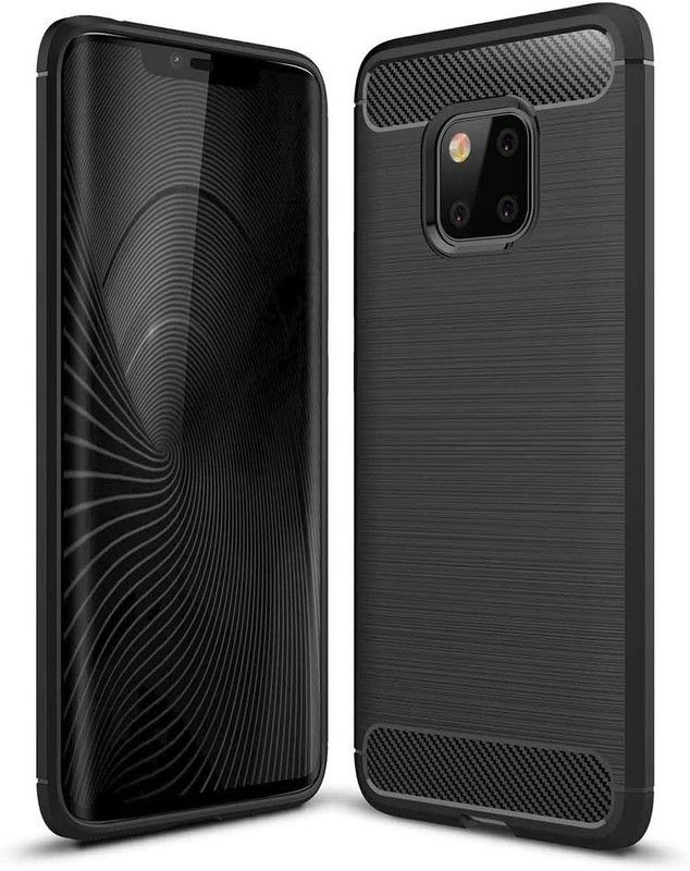 CONNECTPOINT Back Cover for Huawei Mate 20 Pro 6.39"  (Black, Shock Proof, Pack of: 1)