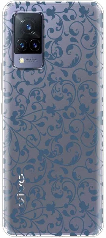 Fashionury Back Cover for Vivo V21  (Multicolor, Grip Case, Silicon, Pack of: 1)