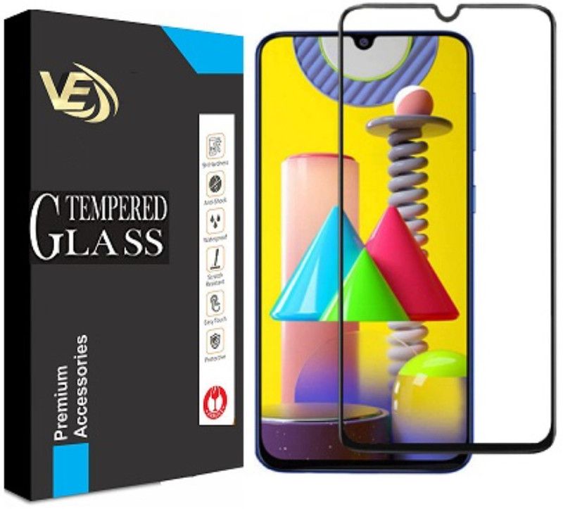 VILLA Edge To Edge Tempered Glass for Samsung Galaxy A30s  (Pack of 1)