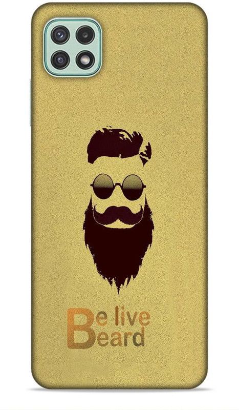 Samsidhi Back Cover for Samsung Galaxy A22 5G  (Yellow, Brown)