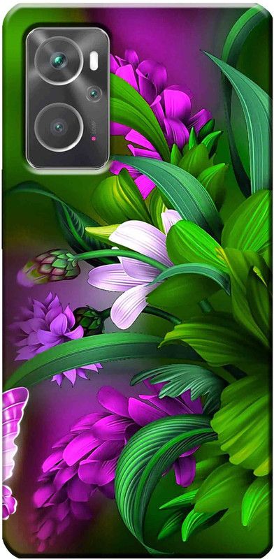 Auqueno Back Cover for Oppo K10 2592  (Multicolor, Anti-radiation, Silicon, Pack of: 1)