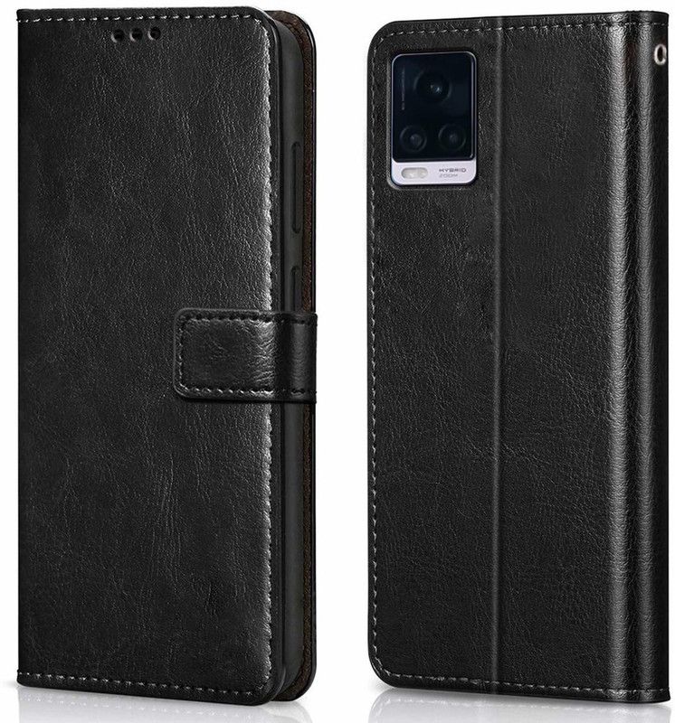 Discoverz Back Cover for Vivo V20  (Black, Pack of: 1)