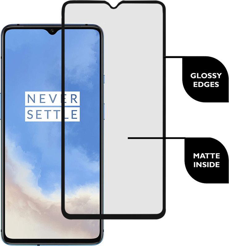 Pisces Edge To Edge Tempered Glass for Oneplus 7/ Oneplus 7t  (Pack of 1)