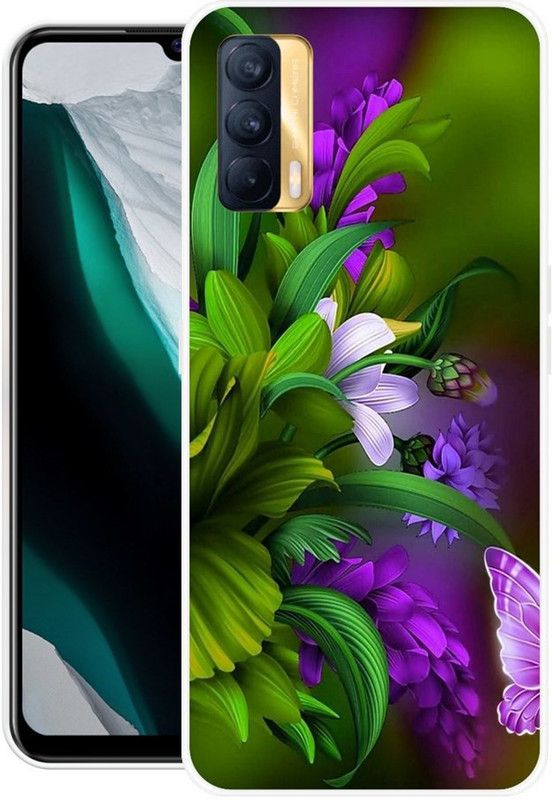 Chahar Back Cover for Realme V15  (Multicolor, Grip Case, Silicon, Pack of: 1)