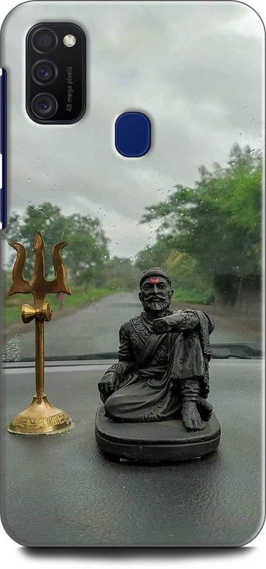 Afterglow Back Cover for SAMSUNG Galaxy M21 SHIVAJI, MAHARAJA SHIVAJI, INDIA, FAMOUS, FIGHTER, SHIVAJI RAO  (Multicolor, Shock Proof, Pack of: 1)