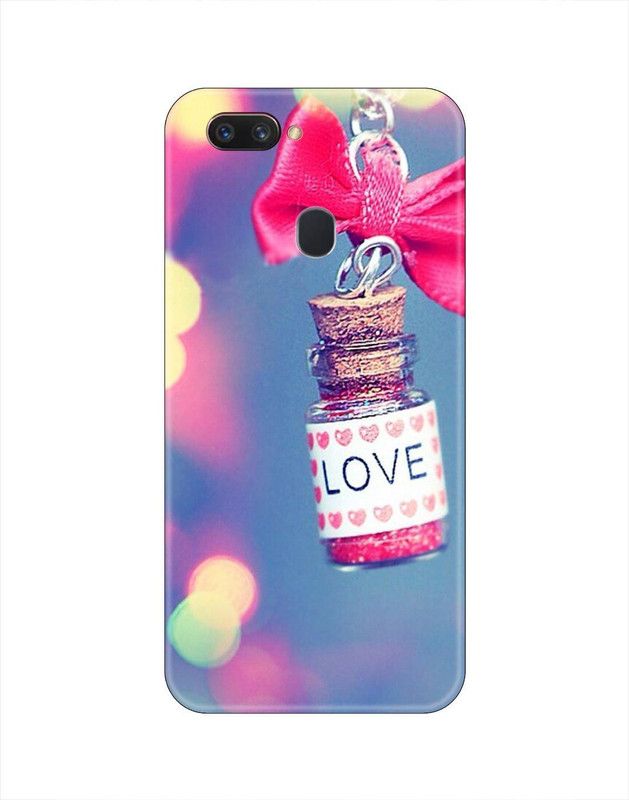 Smutty Back Cover for OPPO A5s, CPH1909, CPH1920 - Love Print  (Multicolor, Hard Case, Pack of: 1)