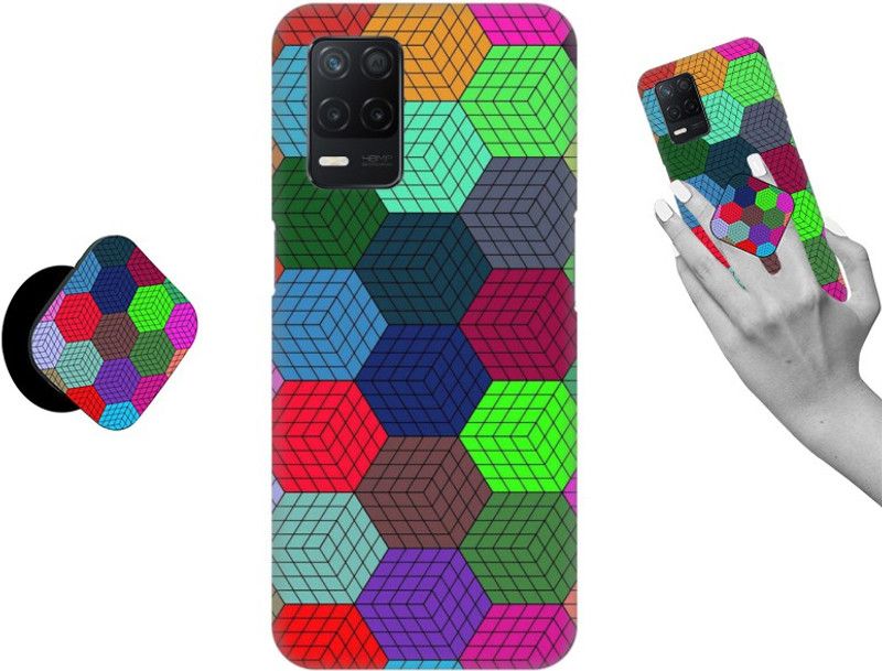 iCopertina Back Cover for Realme 8s 5G  (Multicolor, Cases with Holder)