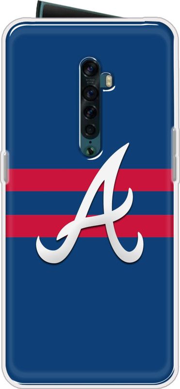Hansviprint Back Cover for OPPO Reno 2  (Blue, White, Grip Case, Silicon, Pack of: 1)