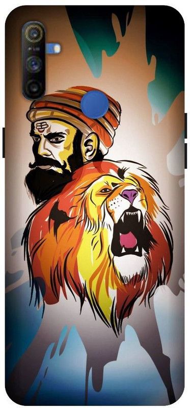 SSMORYA Back Cover for Realme Narzo 20A, Shivaji Maharaj Printed Back Cover  (Multicolor, Hard Case, Pack of: 1)
