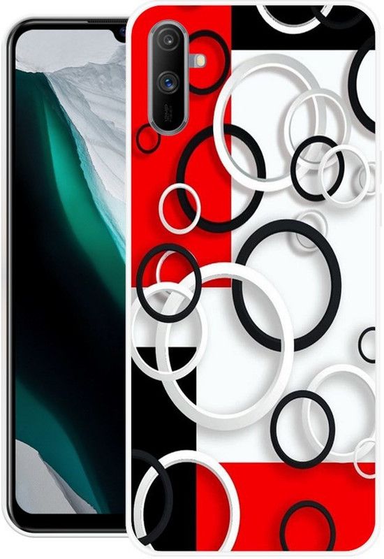 Khadoliya Back Cover for Realme C3  (Multicolor, Grip Case, Silicon, Pack of: 1)