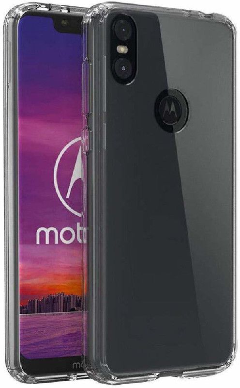 Wellchoice Back Cover for Moto One Macro  (Transparent, Grip Case, Pack of: 1)