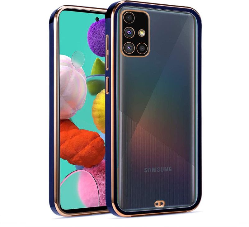 Dream Hub Back Cover for Samsung Galaxy A51  (Blue, Grip Case, Silicon, Pack of: 1)