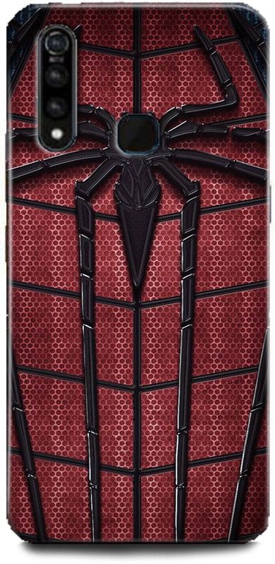Afterglow Back Cover for Vivo Z1Pro SPIDERMAN, MARVAL, SUPERHERO, COMIC, PETER PARKER, BLACK SPIDERAN  (Multicolor, Shock Proof, Pack of: 1)