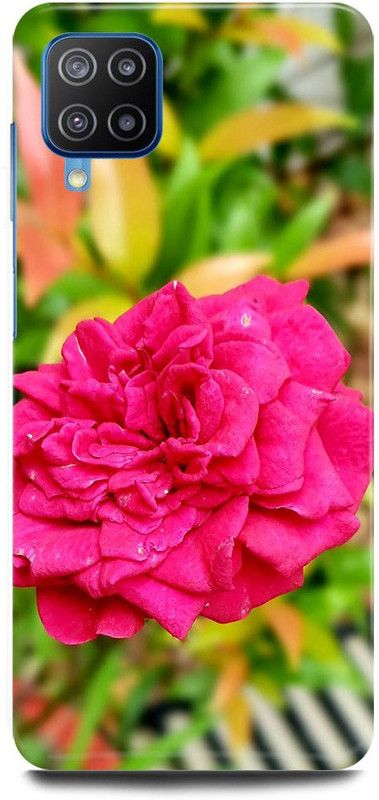 FRONK Back Cover for Samsung Galaxy F22, RED, ROSE, ROSES, FLOWER  (Pink, Hard Case, Pack of: 1)