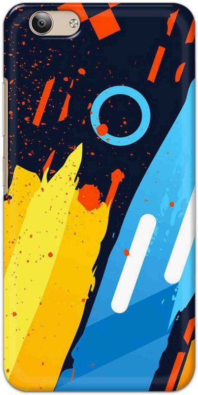 NDCOM Back Cover for Vivo Y53 Abstrac Pattern Printed  (Multicolor, Hard Case, Pack of: 1)
