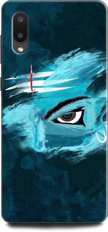 Afterglow Back Cover for SAMSUNG Galaxy M02  (Blue, Shock Proof, Pack of: 1)