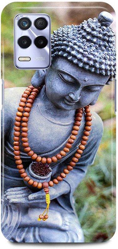 FRONK Back Cover for Realme Narzo 30 5G, GAUTAM, BUDDHA, NAMO, BUDDHAYE  (Blue, Hard Case)
