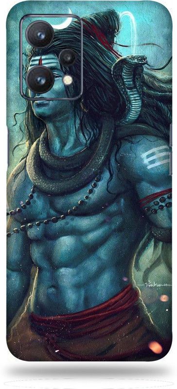OggyBaba Realme 9 Pro Plus 5G Mobile Skin  (Nature Shiv Multicolor Skin With Ultra Matte Finish)