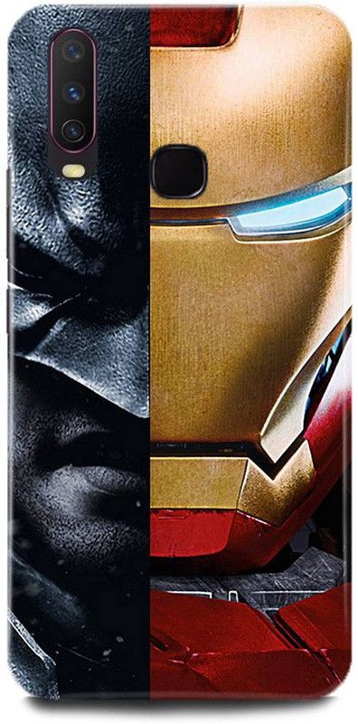 play fast Back Cover for Vivo Y15/1901 BATMAN PRINTED  (Multicolor, Hard Case, Pack of: 1)