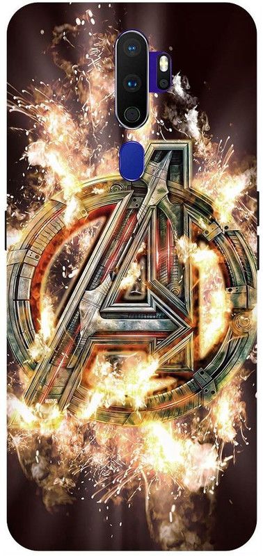 Zaplab Back Cover for OPPO A5 2020/CPH1931 Avengers Logo Printed Mobile Back Cover  (Multicolor, Waterproof, Pack of: 1)