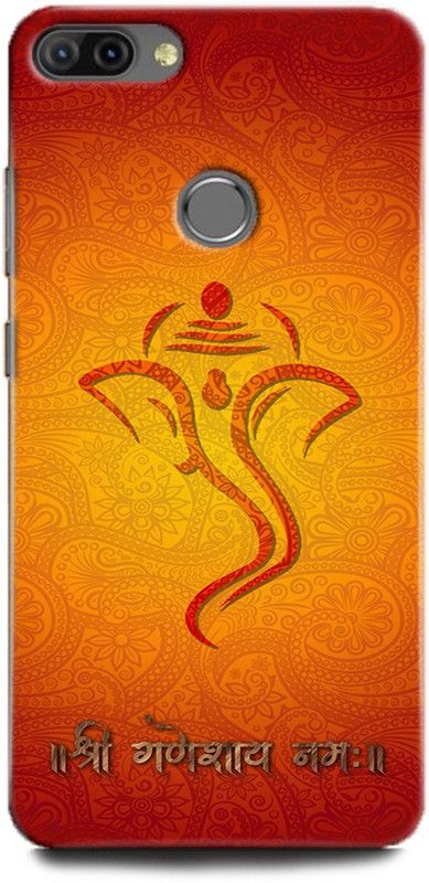 WallCraft Back Cover for Infinix Hot 6 Pro  (Red, Yellow, Dual Protection, Pack of: 1)