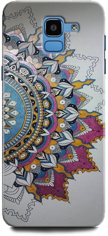 Afterglow Back Cover for SAMSUNG Galaxy On6 MANDALA, FLOWER, ABSTRACT, GEOMETRIC, DESIGN, GLITTER, PATTERN  (Multicolor, Shock Proof, Pack of: 1)