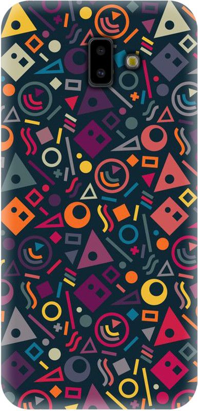 Smutty Back Cover for Samsung Galaxy J6 Plus, SM-J610F, SM-J610G, SM-J610FN - Color Doodle Print  (Multicolor, Hard Case, Pack of: 1)