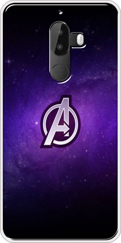 Hansviprint Back Cover for 10.or G  (Black, Purple, Grip Case, Silicon, Pack of: 1)