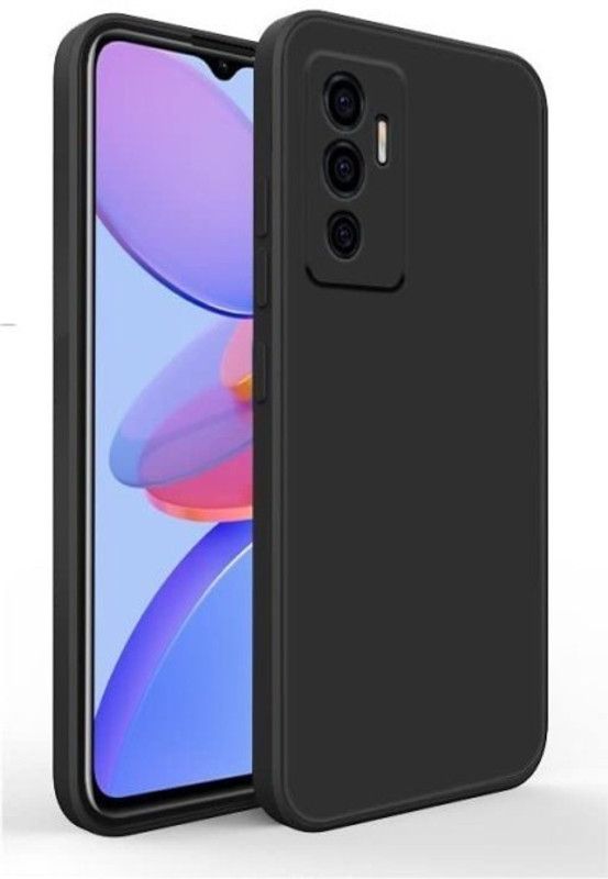 ALONZO Front & Back Case for Vivo V23E  (Black, Grip Case, Pack of: 1)