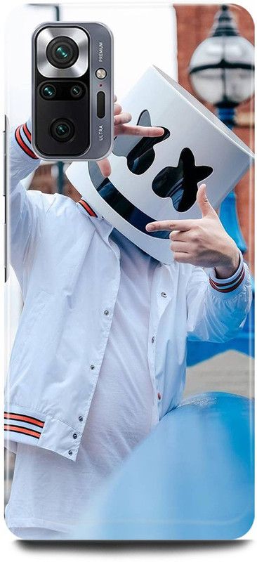 JUGGA Back Cover for Redmi Note 10 Pro, MARSHMELLOW, MARSHMELLO, MUSIC, DJEDM, ARTJOKER  (White, Hard Case, Pack of: 1)