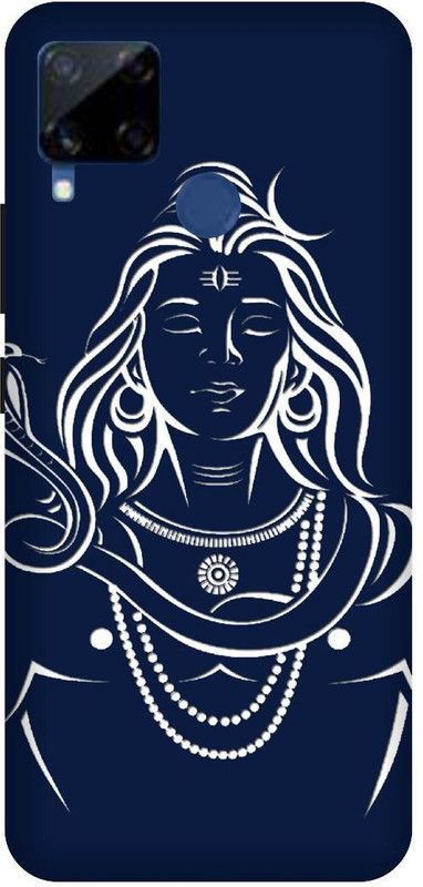 SSMORYA Back Cover for Realme C15, God Shiva Multicolour Printed Back Cover  (Multicolor, Hard Case, Pack of: 1)