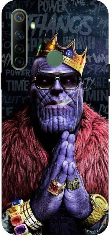 URCHIN Back Cover for Realme5 Thanos, Avengers, end game, villain, super villain, marval, Thanos  (Multicolor, Shock Proof, Pack of: 1)